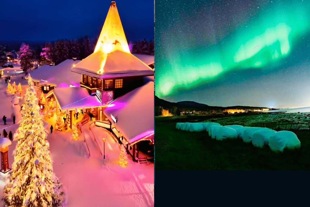 Lapland, Finland – Meet Santa and See the Northern Lights