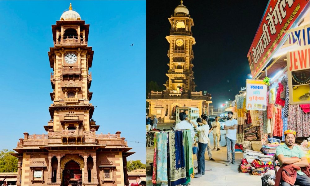 Clock Tower and Sardar Market jodhpur