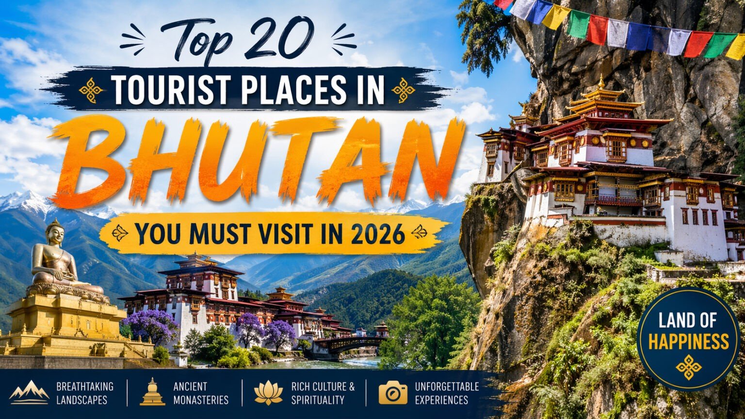 Tourist Places in Bhutan