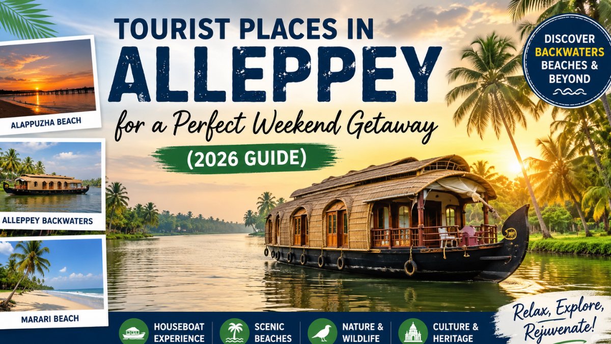 Tourist Places in Alleppey