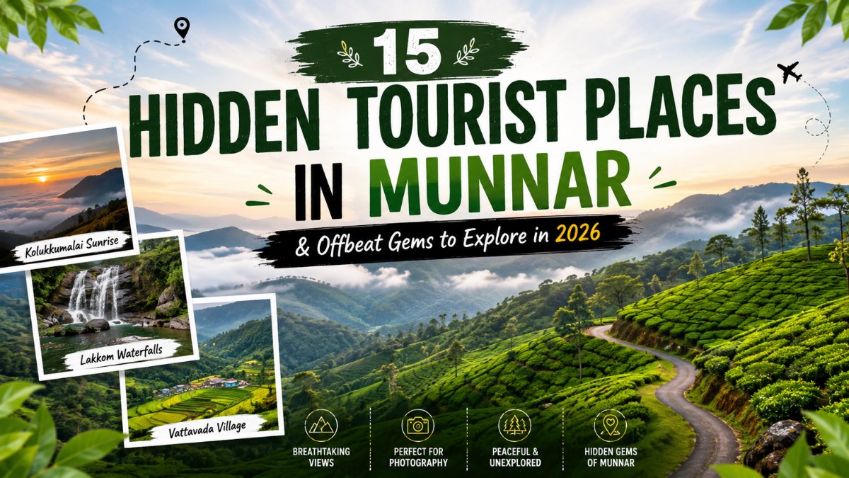 Hidden Tourist Places in Munnar