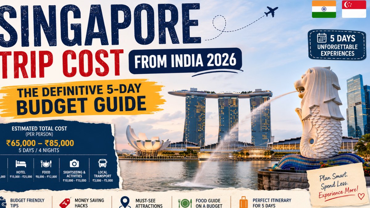 Singapore Trip Cost from India