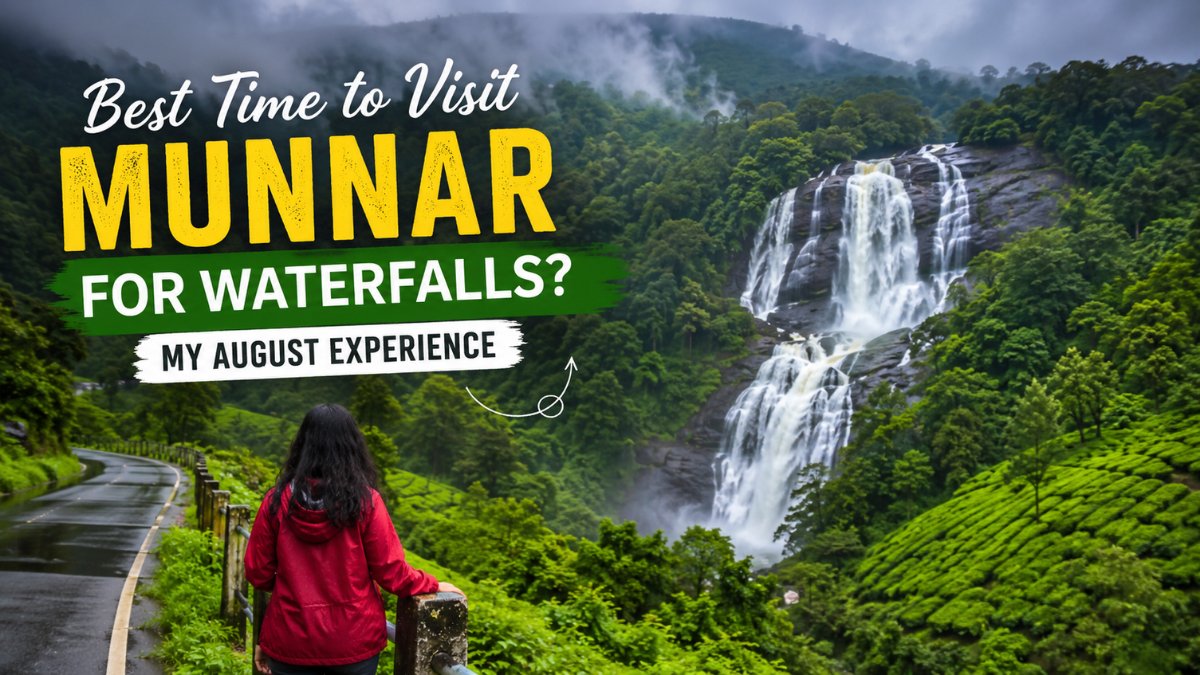 Best Time to Visit Munnar for Waterfalls
