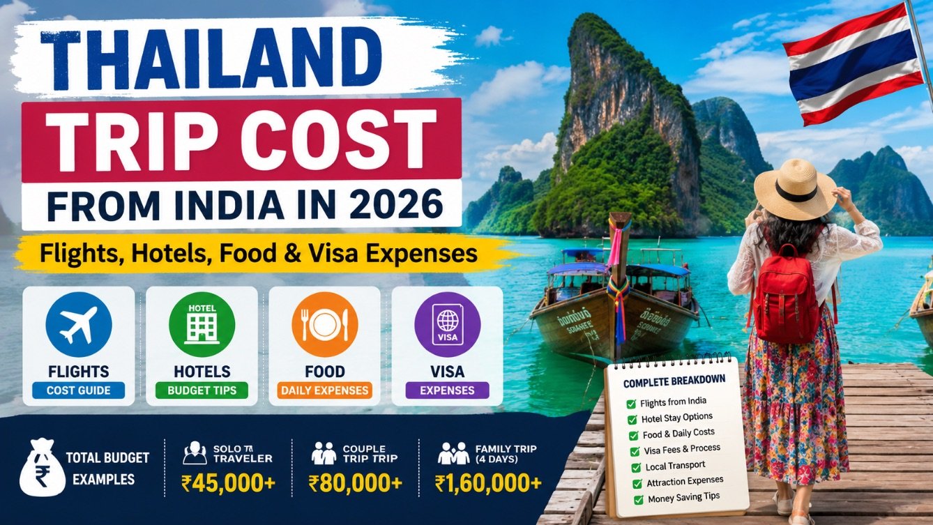 Thailand Trip Cost from India in 2026